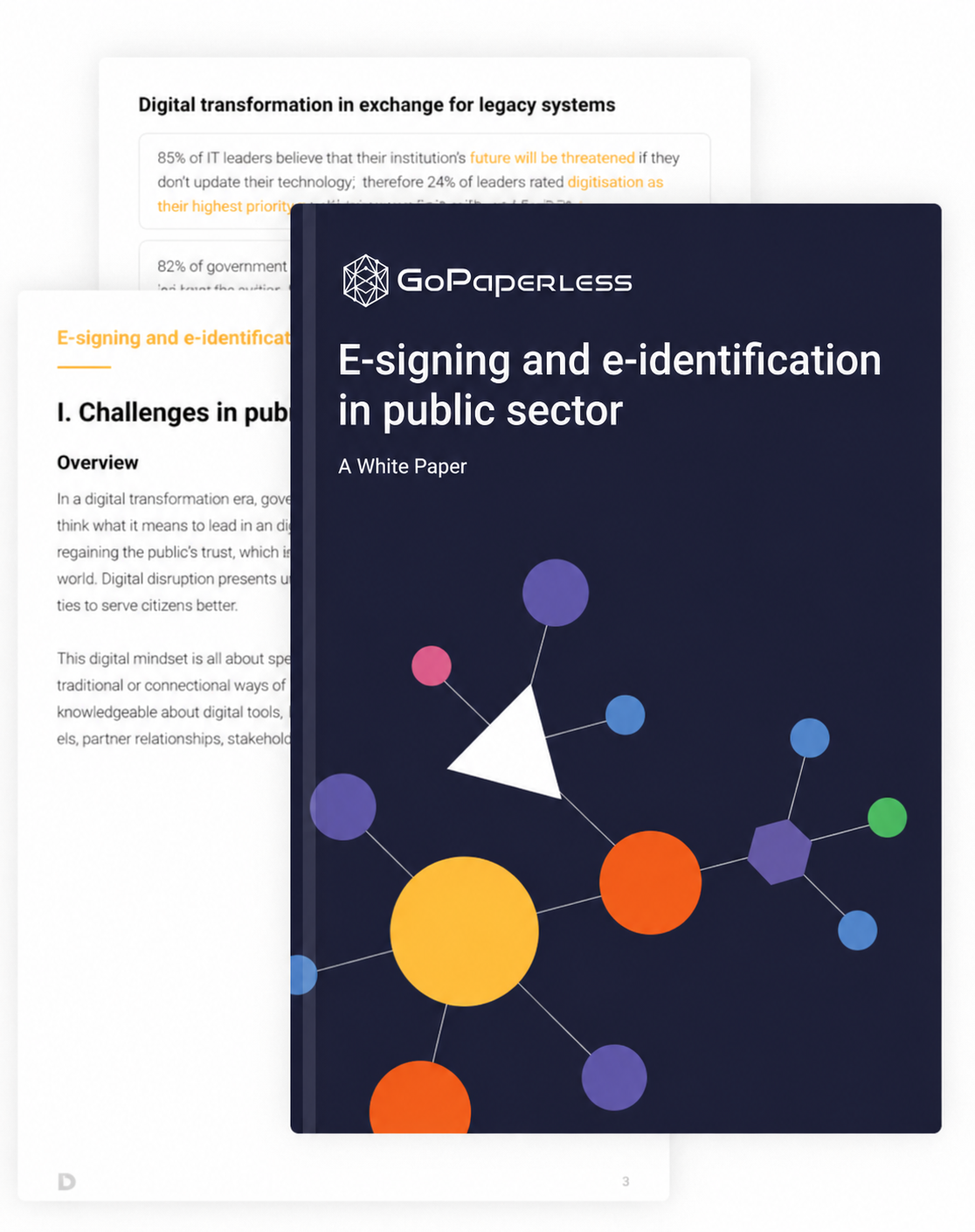 Thumbnail pages of E-signing and e-identification in public sector: A White Paper